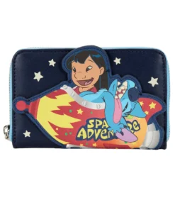 Loungefly - Disney Lilo And Stitch Space Adventure Ziparound Wallet