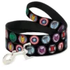 Buckle Down Pets Marvel Avengers Icons 4' Dog Leash