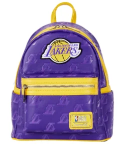 Loungefly - NBA LA Lakers Debossed Mini Backpack