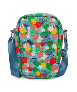 Buckle Down Stock Disney Lilo And Stitch Tropical Park Crossbody Bag