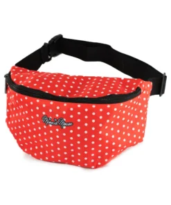 Buckle Down Stock Buckle-Down Disney Minnie Mouse Polka Dot Fanny Pack