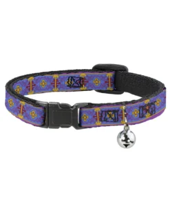 Buckle Down Pets Disney Aladdin Magic Carpet Breakaway Cat Collar W/ Bell