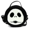 Buckle Down Exclusive Crossbody Bags Nightmare Before Christmas Jack Skellington Glow In The Dark Parks Crossbody Bag - Pink A La Mode Exclusive