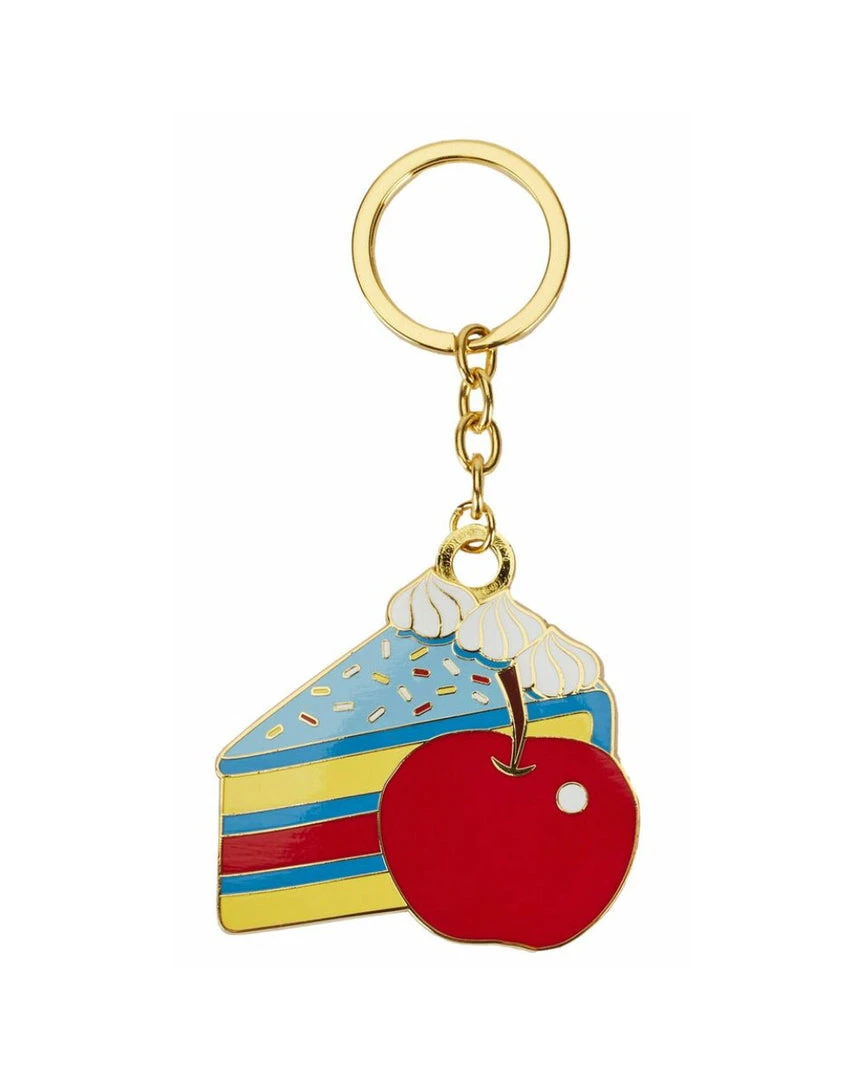 Loungefly - Disney Princess Cakes Snow White Enamel Keychain Keychains 3 Loungefly - Disney Princess Cakes Snow White Enamel Keychain Keychains