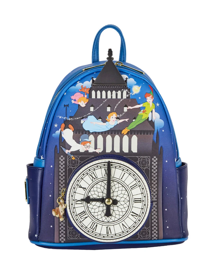 Loungefly - Disney Peter Pan Glow Clock Mini Backpack *GITD* 3 Loungefly - Disney Peter Pan Glow Clock Mini Backpack *GITD*