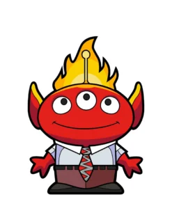 FiGPiN - Pixar Alien Remix Anger #416 Pins