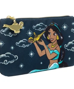 Loungefly Disney Princess Jasmine Aladdin, Multi-use Pouch, Coin Purse, Cosmetic, Pink A La Mode Exclusive 11 Loungefly Disney Princess Jasmine Aladdin, Multi-use Pouch, Coin Purse, Cosmetic, Pink A La Mode Exclusive