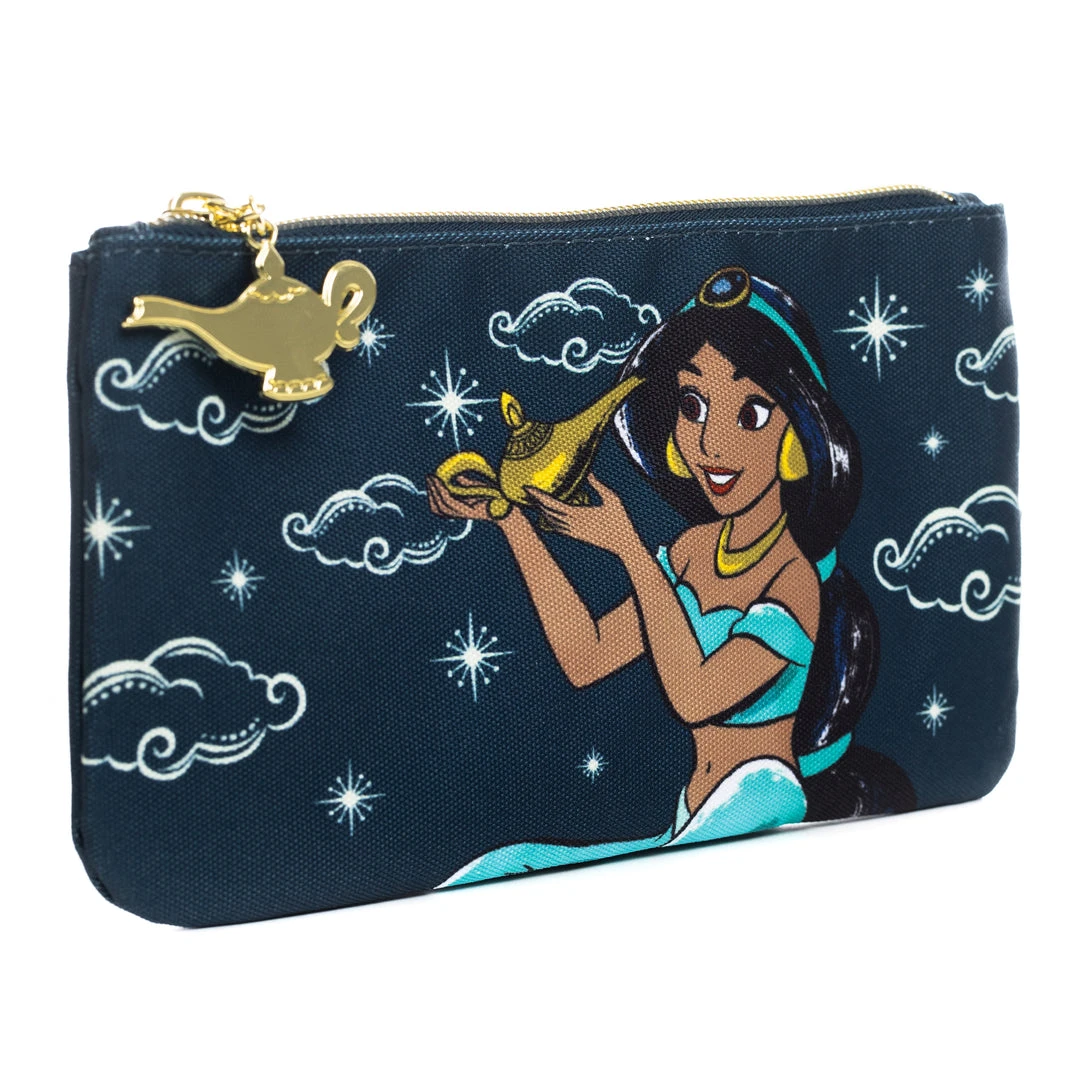 Loungefly Disney Princess Jasmine Aladdin, Multi-use Pouch, Coin Purse, Cosmetic, Pink A La Mode Exclusive 7 Loungefly Disney Princess Jasmine Aladdin, Multi-use Pouch, Coin Purse, Cosmetic, Pink A La Mode Exclusive