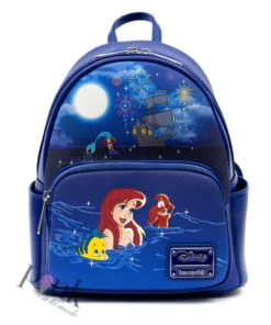 Loungefly - Disney The Little Mermaid Ariel Fireworks Mini Backpack *LIGHTS UP, GITD*