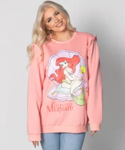 Apparel Cakeworthy - Disney The Little Mermaid Ruffle Sleeve Sweater