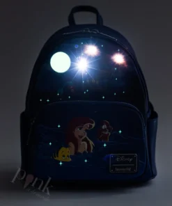 Loungefly - Disney The Little Mermaid Ariel Fireworks Mini Backpack *LIGHTS UP, GITD*