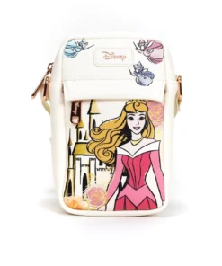 Buckle Down Exclusive Disney Sleeping Beauty Aurora Princess Collection Parks Crossbody Bag - Pink A La Mode Exclusive