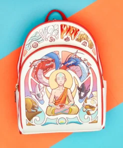 Loungefly April22 Loungefly - Avatar Aang Mediation Mini Backpack
