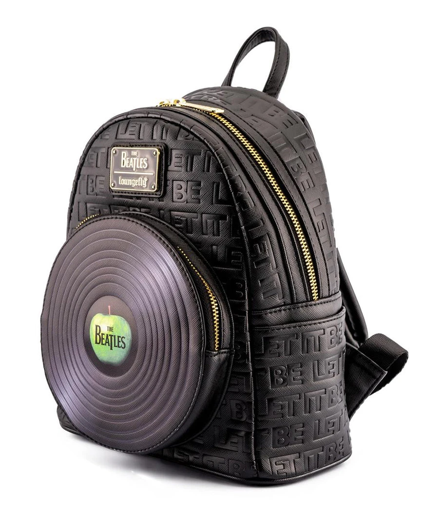 Loungefly - The Beatles Let It Be Vinyl Record Mini Backpack 4 Loungefly - The Beatles Let It Be Vinyl Record Mini Backpack