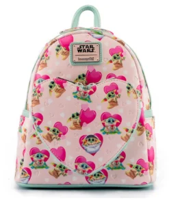 Loungefly - Star Wars Mandalorian Grogu Valentines Mini Backpack