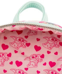 Loungefly - Star Wars Mandalorian Grogu Valentines Mini Backpack
