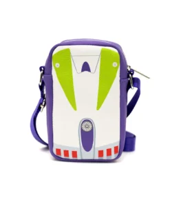 Buckle Down Exclusive Crossbody Bags Disney Pixar Toy Story Buzz Lightyear Parks Crossbody Bag - Pink A La Mode Exclusive