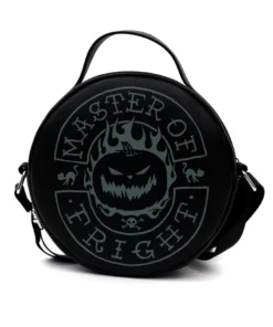 Buckle Down Exclusive Crossbody Bags Nightmare Before Christmas Jack Skellington Glow In The Dark Parks Crossbody Bag - Pink A La Mode Exclusive