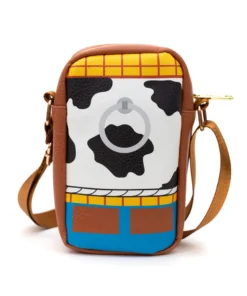 Buckle Down Exclusive Disney Pixar Toy Story Sheriff Woody Parks Crossbody Bag - Pink A La Mode Exclusive