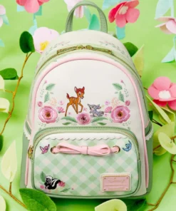 Loungefly - Disney Bambi Springtime Gingham Mini Backpack