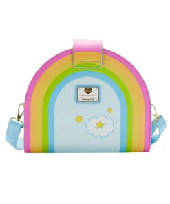 Loungefly June22 Loungefly - Care Bears Funshine Bear Rainbow Swing Crossbody Bag Coming Soon...