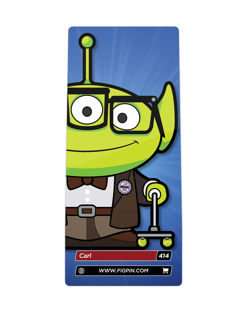 FiGPiN - Pixar Alien Remix Carl #414 Pins 4 FiGPiN - Pixar Alien Remix Carl #414 Pins