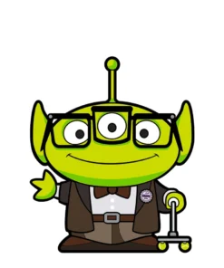 FiGPiN - Pixar Alien Remix Carl #414 Pins 7 FiGPiN - Pixar Alien Remix Carl #414 Pins