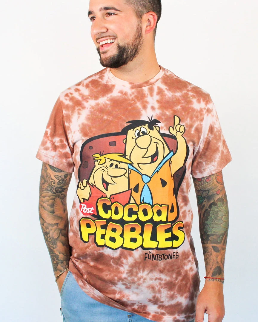 Cakeworthy - Cocoa Pebbles Tie Dye T-Shirt 3 Cakeworthy - Cocoa Pebbles Tie Dye T-Shirt