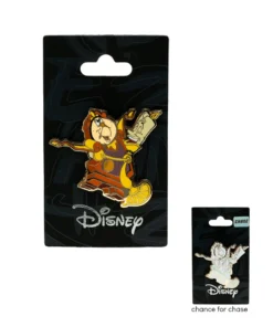 Storybook Pins Disney Beauty And The Beast Cogsworth & Lumiere Collectible Pin - PALM Exclusive