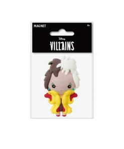 Exclusive Magnets Disney Villains Cruella De Vil 3D Magnet - Pink A La Mode Exclusive