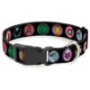 Buckle Down Pets Marvel Avengers Icon Dog Collar