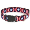 Buckle Down Pets Marvel Captain America Dog Collar