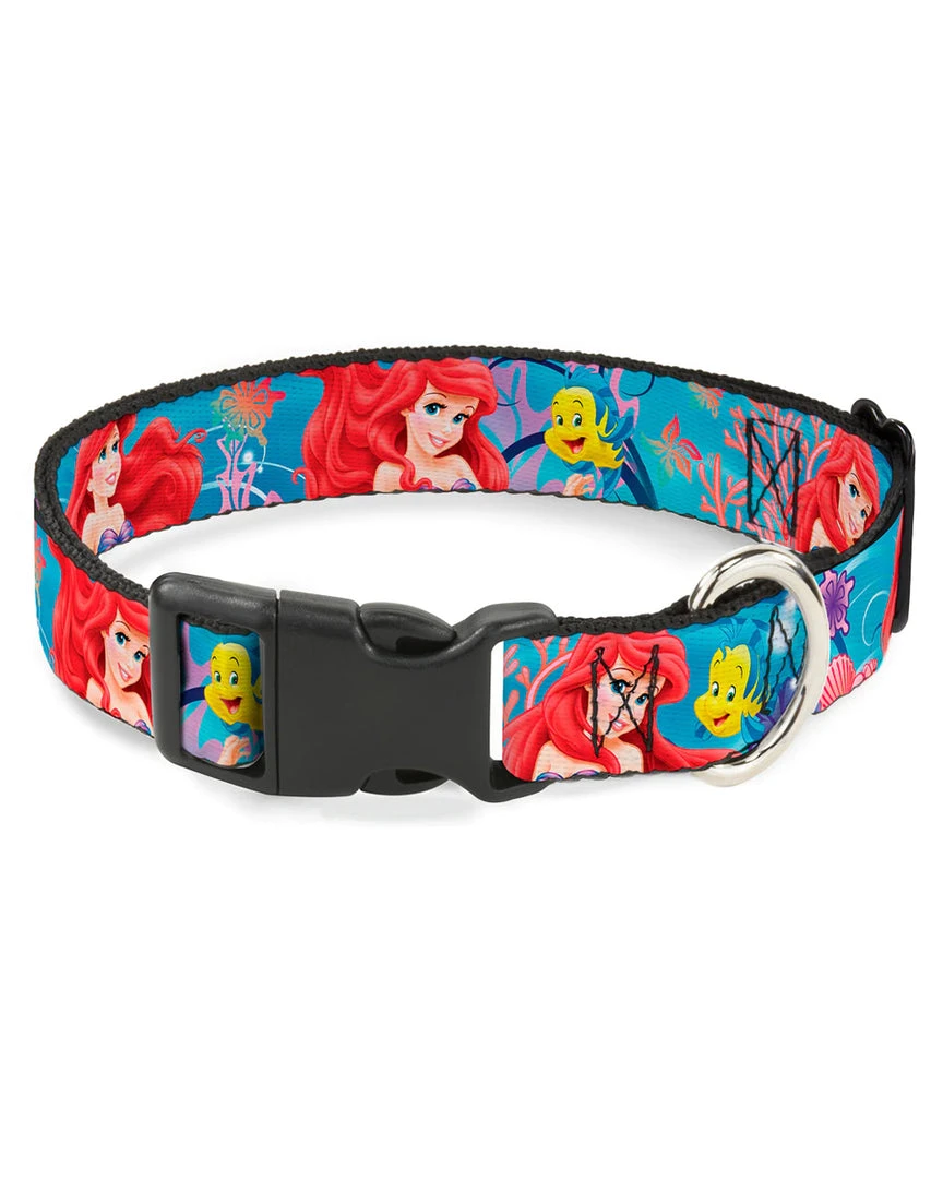 Buckle Down Pets Disney The Little Mermaid Dog Collar 3 Buckle Down Pets Disney The Little Mermaid Dog Collar