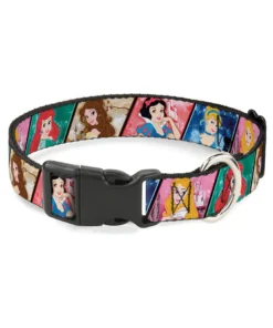 Buckle Down Pets Disney Princesses Dog Collar