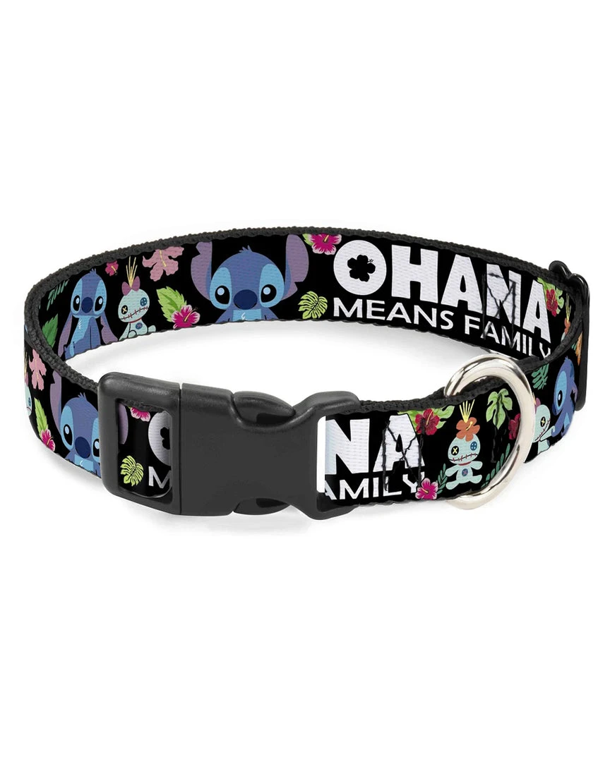 Buckle Down Pets Disney Stitch Ohana Means Family Dog Collar 3 Buckle Down Pets Disney Stitch Ohana Means Family Dog Collar