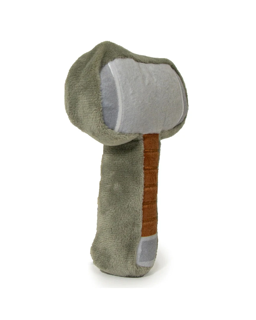 Buckle Down Pets Marvel Thor's Hammer Plush Dog Toy 6" 4 Buckle Down Pets Marvel Thor's Hammer Plush Dog Toy 6"