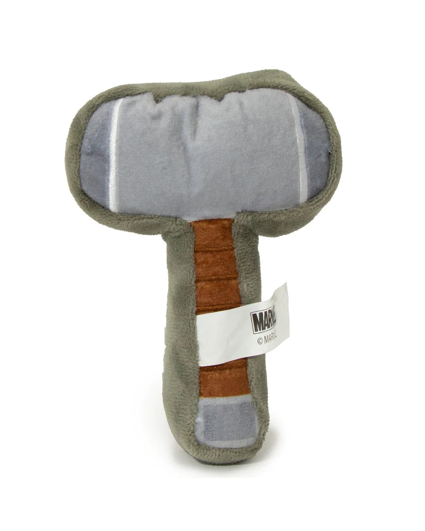 Buckle Down Pets Marvel Thor's Hammer Plush Dog Toy 6" 5 Buckle Down Pets Marvel Thor's Hammer Plush Dog Toy 6"