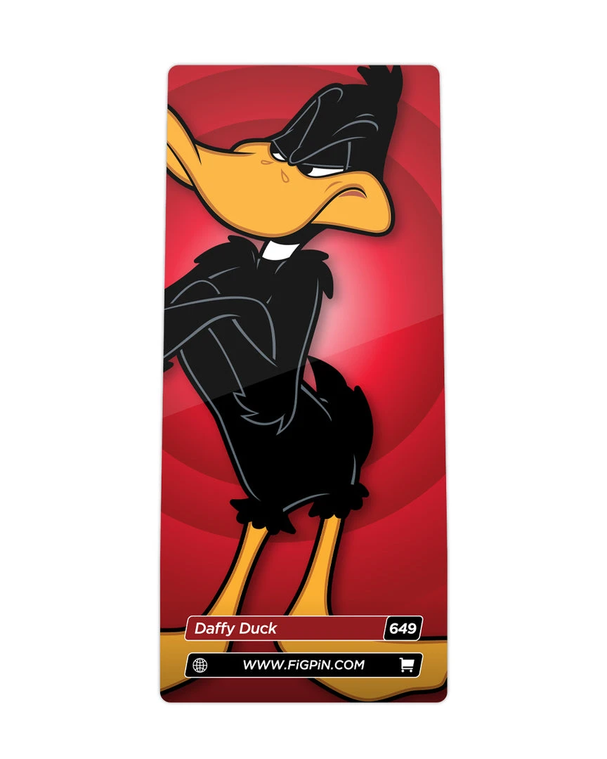 FiGPiN - Looney Tunes Daffy Duck #649 Pins 4 FiGPiN - Looney Tunes Daffy Duck #649 Pins