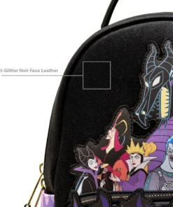 Loungefly - Disney Villain's Flame Mini Backpack - PALM Exclusive