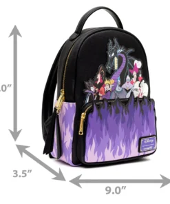Loungefly - Disney Villain's Flame Mini Backpack - PALM Exclusive