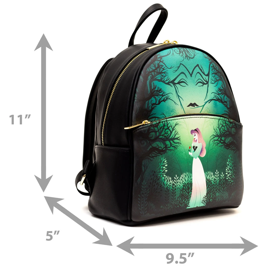 Danielle Nicole Exclusive Mini Backpacks Danielle Nicole - Disney Enchanted Princess Series Aurora & Maleficent Mini Backpack - PALM Exclusive 7 Danielle Nicole Exclusive Mini Backpacks Danielle Nicole - Disney Enchanted Princess Series Aurora & Maleficent Mini Backpack - PALM Exclusive