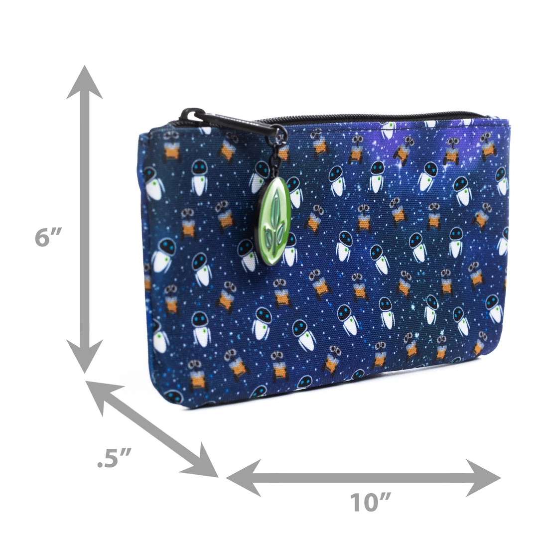 Loungefly Disney Pixar Wall-e Eve, Multi-use Pouch, Coin Purse, Cosmetic, Pink A La Mode Exclusive 4 Loungefly Disney Pixar Wall-e Eve, Multi-use Pouch, Coin Purse, Cosmetic, Pink A La Mode Exclusive