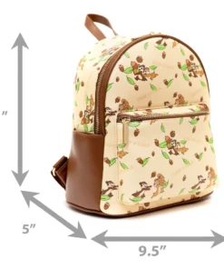 Danielle Nicole Exclusive Danielle Nicole, Disney Chip N' Dale Mini Backpack, Pink A La Mode Exclusive