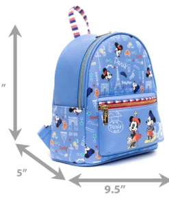 Danielle Nicole Exclusive Danielle Nicole, Disney Springtime In Paris Mickey And Minnie Mini Backpack, Pink A La Mode Exclusive 13 Danielle Nicole Exclusive Danielle Nicole, Disney Springtime In Paris Mickey And Minnie Mini Backpack, Pink A La Mode Exclusive