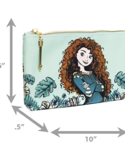 Loungefly Disney Pixar Brave Merida, Multi-use Pouch, Coin Purse, Cosmetic, Pink A La Mode Exclusive