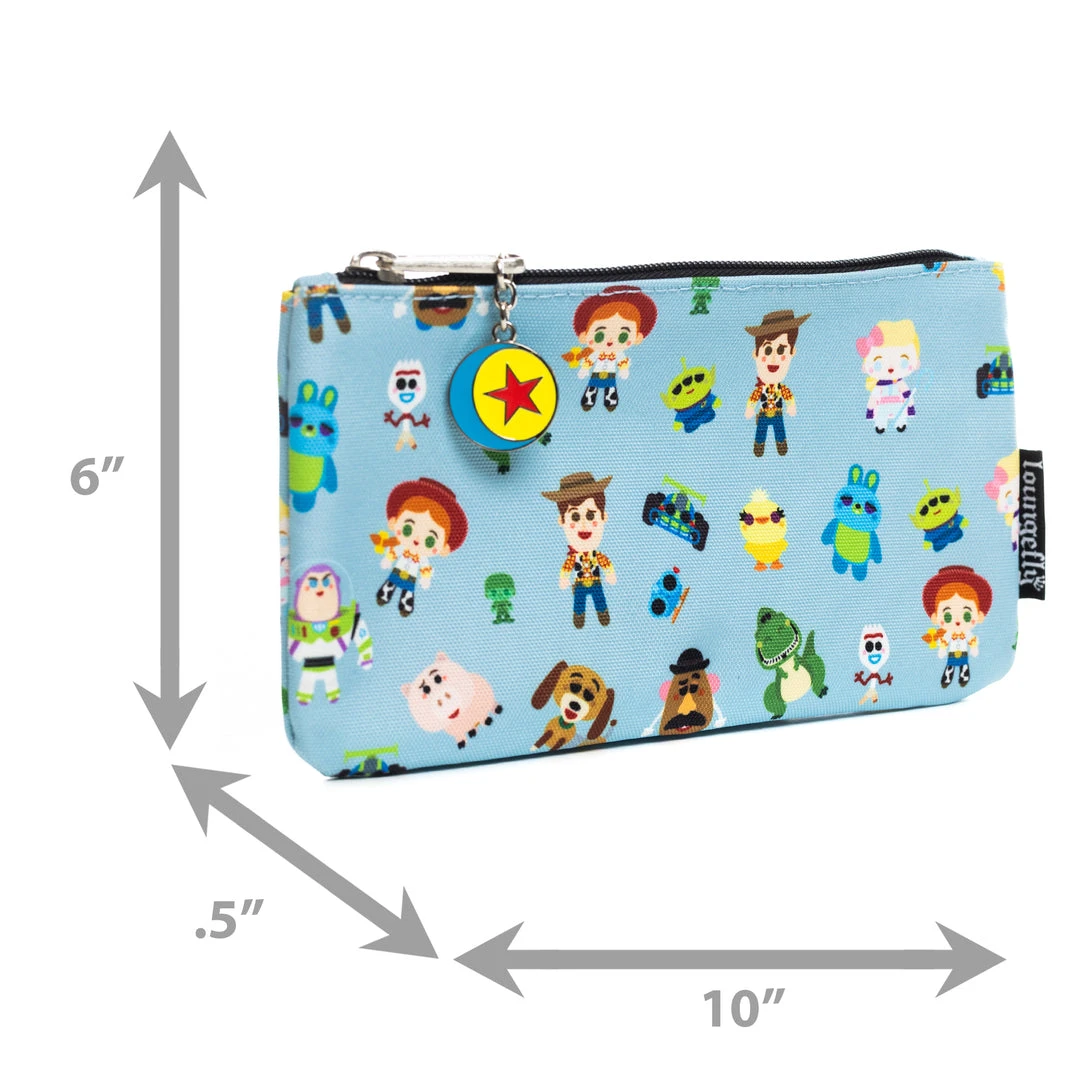 Loungefly Disney Pixar Toy Story, Buzz Lightyear Woody And Friends, Multi-use Pouch, Coin Purse, Cosmetic, Pink A La Mode Exclusive 5 Loungefly Disney Pixar Toy Story, Buzz Lightyear Woody And Friends, Multi-use Pouch, Coin Purse, Cosmetic, Pink A La Mode Exclusive
