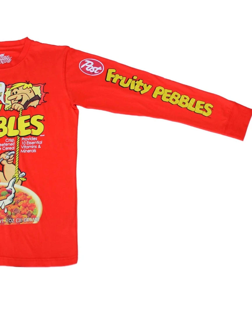 Cakeworthy - Fruity Pebbles Long Sleeve T-Shirt 4 Cakeworthy - Fruity Pebbles Long Sleeve T-Shirt