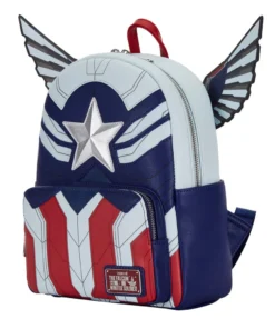 Loungefly - Marvel Falcon Captain America Cosplay Mini Backpack