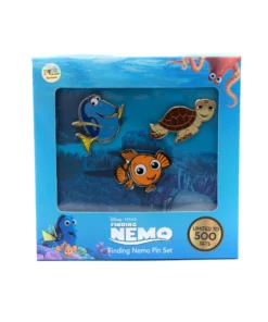 Storybook Disney Pixar Finding Nemo 3 Piece Limited Edition Enamel Pin Set - PALM Exclusive