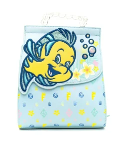 Danielle-Nicole Danielle Nicole - Disney Flounder Monogram Mini Backpack
